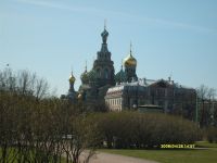 "Спас на крови". Вид с Марсова поля